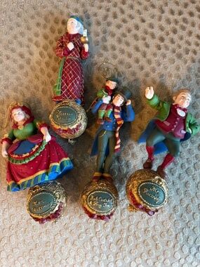 Dept 56 A Christmas Carol Ornaments